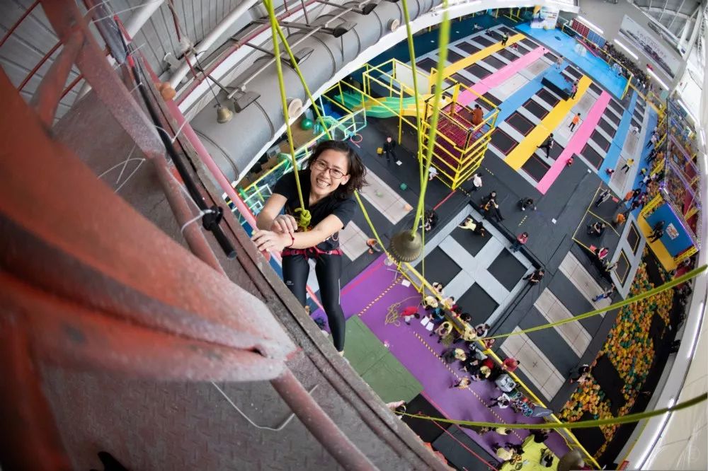 挑战地心引力，福建省全民健身运动会攀岩赛最后一个分站赛